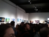 Photos of the megaman gallery called Boss Battle in San Francisco on the opening night using a samsung galaxy