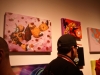 Photos of the megaman gallery called Boss Battle in San Francisco on the opening night using a samsung galaxy